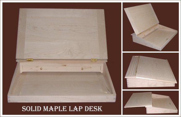 Solid Maple Lapdesk: 11-8-11