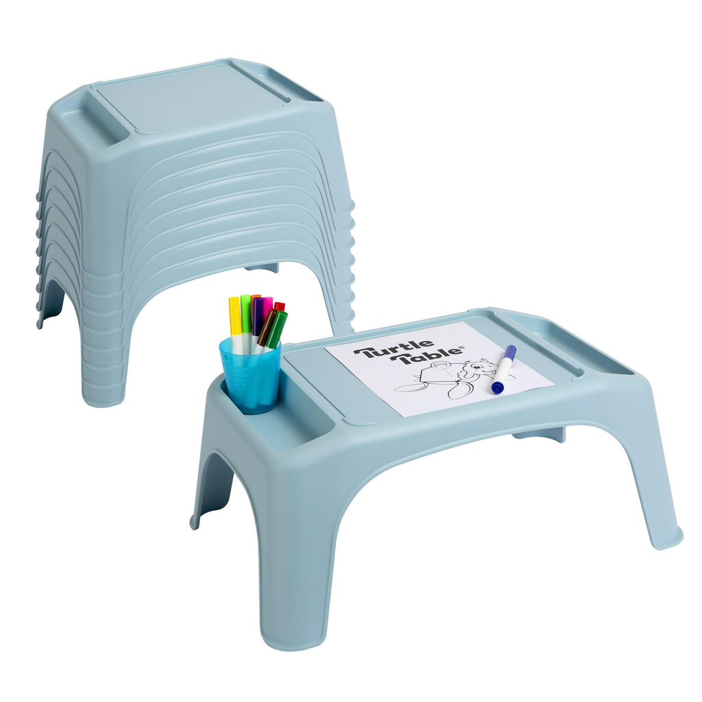 8-Pack Turtle Table® Activity Desks - Pastel-Activity Table-LapGear®